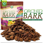 Organic Orchid Potting Bark Premium Grade Medium Bark for Proper Root Development for Phalaenopsis, Cattleyas, Dendrobiums, Oncidiums, Paphiopedilums and More! Cz Garden Soil Amendment Mix