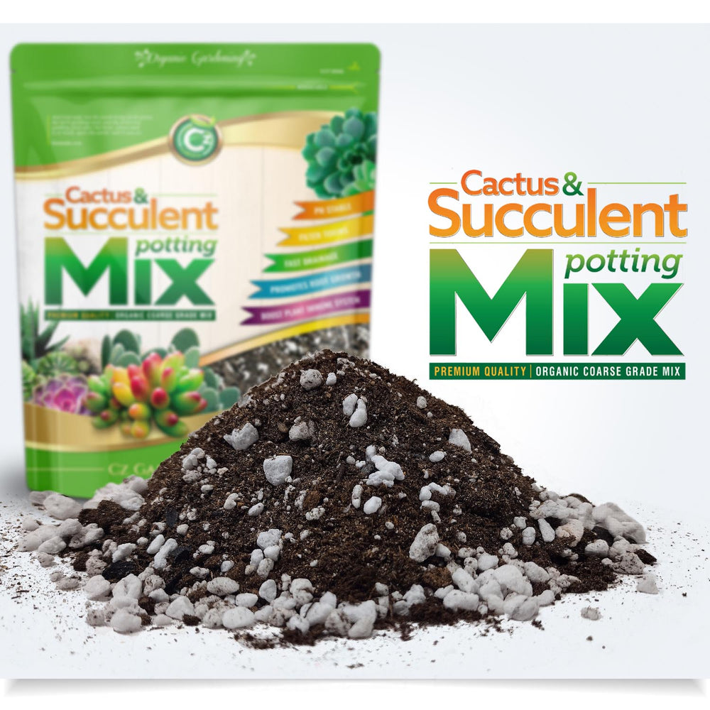 succulent soil mix ingredients Organic Cactus & Succulent Mix Premium Grade Ingredients