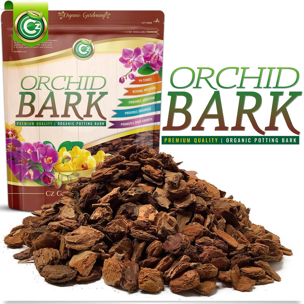 organic orchid potting mix Organic Orchid Potting Bark Premium Grade Medium Bark for Proper Root – Cz Garden