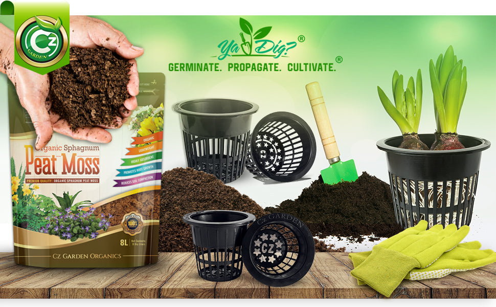 Organic Peat Moss for All Plants, Flowers, Fruit, Vegetables. NO Addit – Cz  Garden