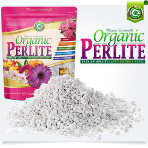 
                  
                    Organic Perlite for Indoor/Outdoor Plants - Horticultural Soil Amendment Additive Conditioner - Grow Media for Succulents • Orchids • Hydroponics
                  
                