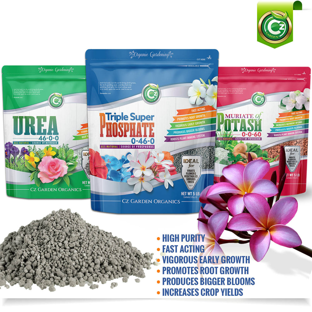 
                  
                    Triple Super Phosphate 0-46-0 Fertilizer - Bloom Booster - Pure Phosphorus Plant Food for Indoor/Outdoor Plants - Fruits, Vegetables, Holistic Herbs, Trees
                  
                