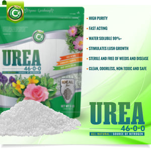 
                  
                    Urea Fertilizer 46-0-0 Plant Food for Indoor, Outdoor Plants - Promotes Lush Growth - Pure Water Soluble for Green Lawns, Fruits, Vegetables and Tie Dye Granules Prills
                  
                