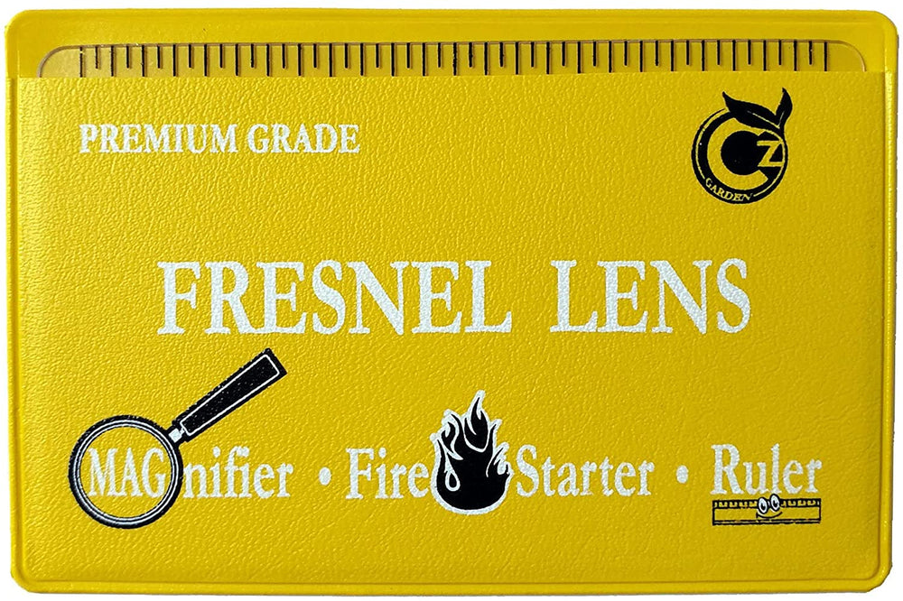 
                  
                    Fresnel Lens 4X Magnifier Pocket Wallet Credit Card Size • Ruler - Unbreakable Plastic (10 Pack Ruler/Magnifier - Yellow)
                  
                