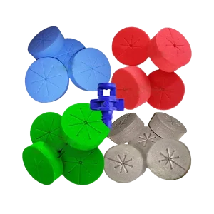 Cloning Collars Net Pot Inserts Premium Grade Foam - 125 Pack
