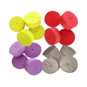 Cloning Collars Net Pot Inserts Premium Grade Foam - 125 Pack