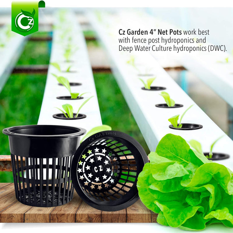 1 inch Round Heavy Duty Pots Wide Lip Design - 100 BLACK - Image 10