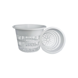 8 inch Net Pots Heavy Duty Round Cups Wide Rim Design
