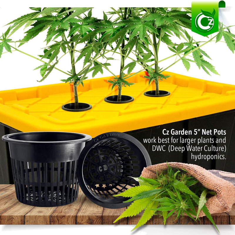 5 inch Net Pots Super Heavy Duty Cups Wide Lip Design - Image 4
