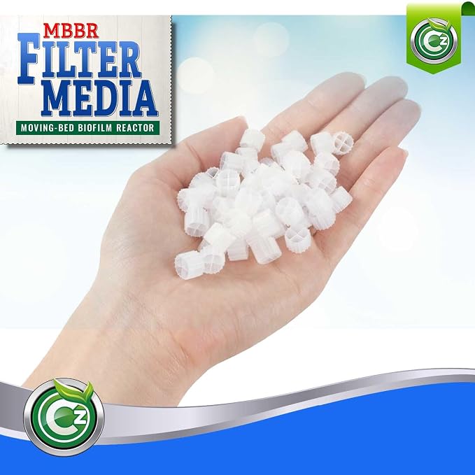 K1 Filter Media 1 Cubic Foot Premium Grade Moving Bed Biofilm Reactor Mbbr. Fresh, Virgin, Not Recycled. Perfect for Aquariums, Aquaculture, Ponds - Image 5