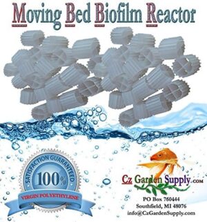 Cz Garden Supply K1 Filter Media Premium Grade Moving Bed Biofilm Reactor for Aquaponics, Aquaculture, Hydroponics, Ponds, Aquariums, 3.5 Cubic Feet