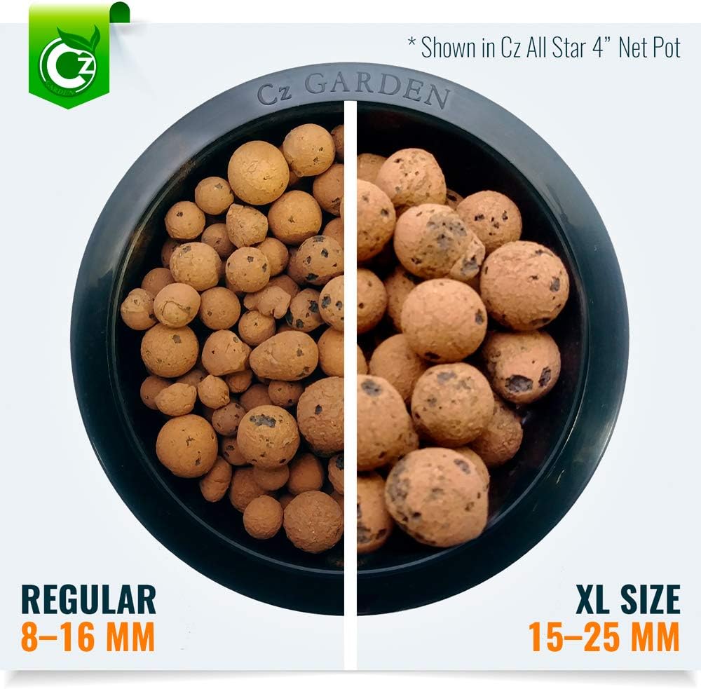 Expanded Clay Pebbles Grow Media for Orchids, NFT DWC Hydroponics, Aquaponics, Aquaculture LECA Plant Garden Soil Conditioner Amendment Ceramsite Aggregate (4 LB Cz Expanded Clay Pellets) - Image 5