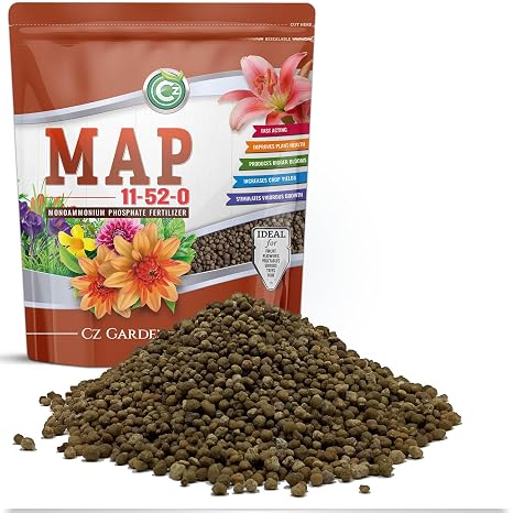 11-52-0 MAP Fertilizer - Made in USA - Nitrogen and Phosphorus Plant Food for Indoor/Outdoor Plants & Flower Gardens - Promotes Vigorous Growth and Big Blooms! - Image 2
