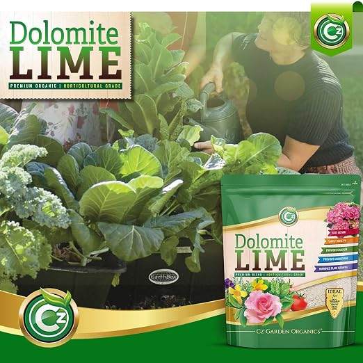 Organic Dolomite Lime 5LB - Made in USA - OMRI Listed - Garden Soil Amendment Fertilizer for Plants. Calcium/Magnesium Additive. Raise & Stabilize pH - Earthbox Tomatoes & Peppers Blossom End Rot - Image 3