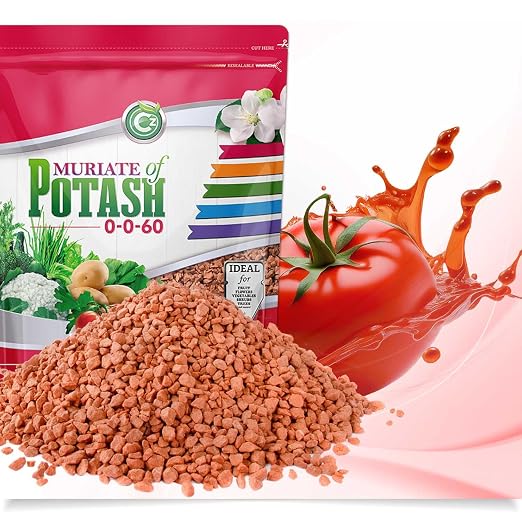 Muriate of Potash 0-0-60 Fertilizer Made in USA - MOP Potassium Plant Food for Indoor/Outdoor Plants, Flower Gardens, Fruit and Vegetable Gardens, Holistic Herbs, Trees and Green Lawns! - Image 9