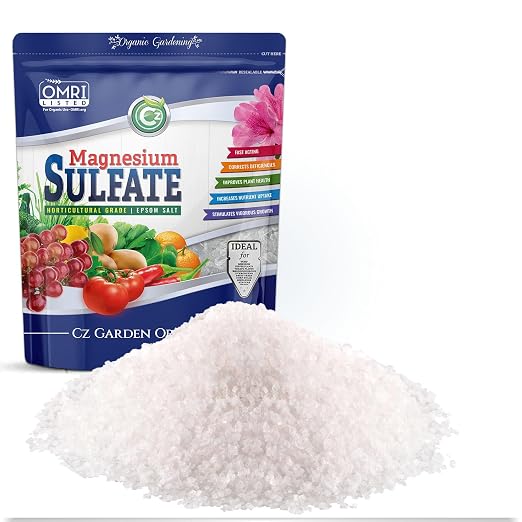 Magnesium Sulfate Epsom Salt Fertilizer – Made in USA...