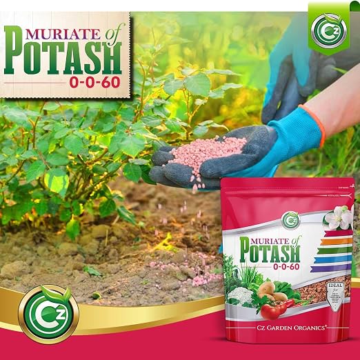 Muriate of Potash 0-0-60 Fertilizer Made in USA - MOP Potassium Plant Food for Indoor/Outdoor Plants, Flower Gardens, Fruit and Vegetable Gardens, Holistic Herbs, Trees and Green Lawns! - Image 6