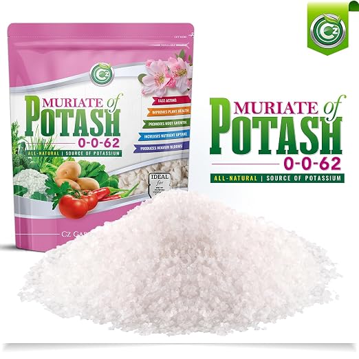Muriate of Potash 0-0-62 Fertilizer Made in USA - MOP Potassium Plant Food for Indoor/Outdoor Plants, Flower Gardens, Fruit and Vegetable Gardens, Holistic Herbs, Trees and Green Lawns! - Image 9