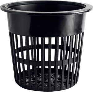 4 inch Net Pots Cz Garden All Star Round Heavy Duty Net Cups WIDE LIP Design - Orchids, Aquaponics, Hydroponics Slotted Mesh