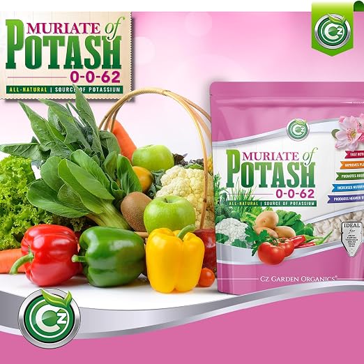 Muriate of Potash 0-0-62 Fertilizer Made in USA - MOP Potassium Plant Food for Indoor/Outdoor Plants, Flower Gardens, Fruit and Vegetable Gardens, Holistic Herbs, Trees and Green Lawns! - Image 5