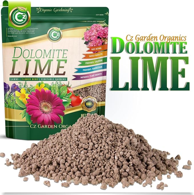 Organic Dolomite Lime 5LB Prilled – Made in USA...