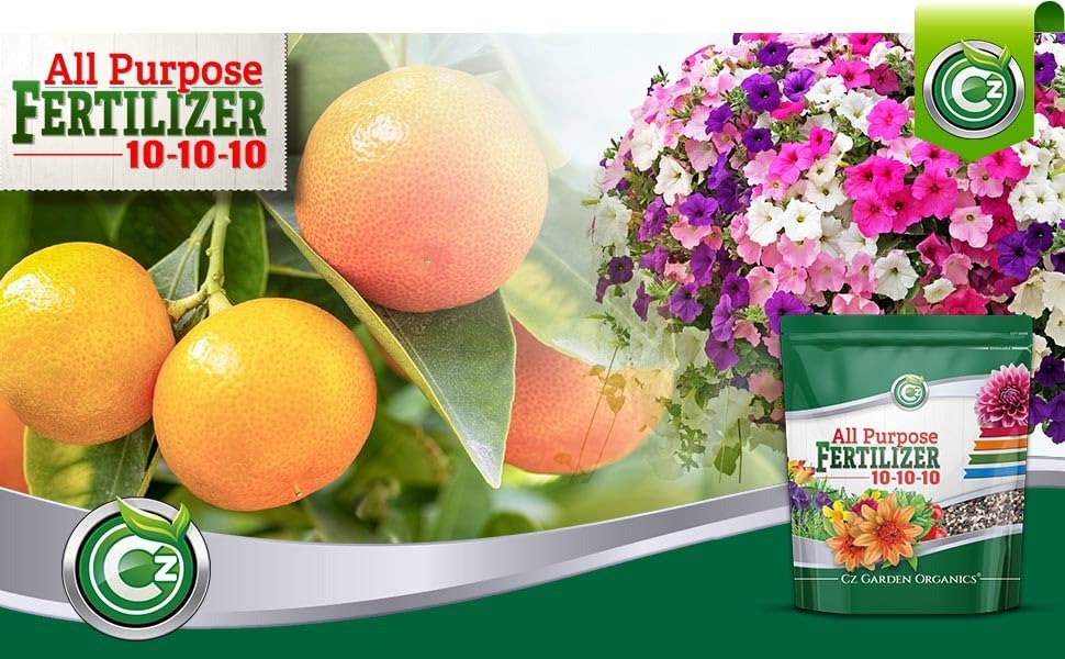 10-10-10 All Purpose Fertilizer - Made in USA - Micronutrients Plant Food for Indoor/Outdoor Plants, Flower Gardens, Fruit & Vegetable Gardens, Trees & Lawns! (All Purpose Fertilizer 8LB) - Image 9