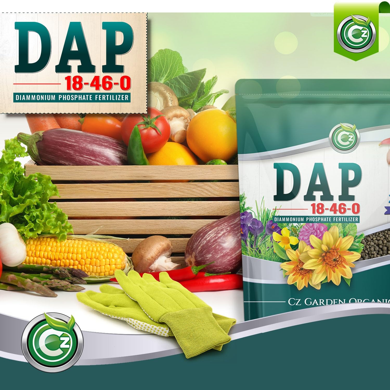 18-46-0 DAP Fertilizer - Made in USA - Nitrogen and Phosphorus Plant Food for Indoor/Outdoor Plants & Flower Gardens - Promotes Vigorous Growth and Big Blooms! - Image 5