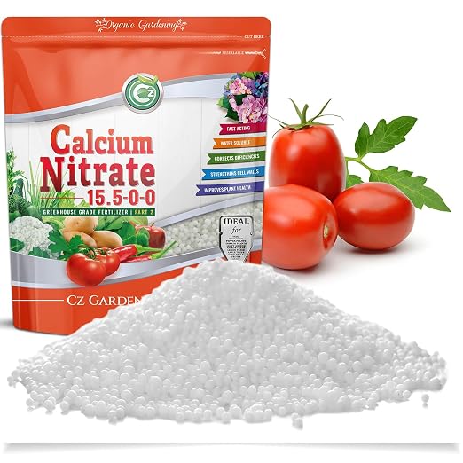 Calcium Nitrate 15.5-0-0 Fertilizer – Made in USA...