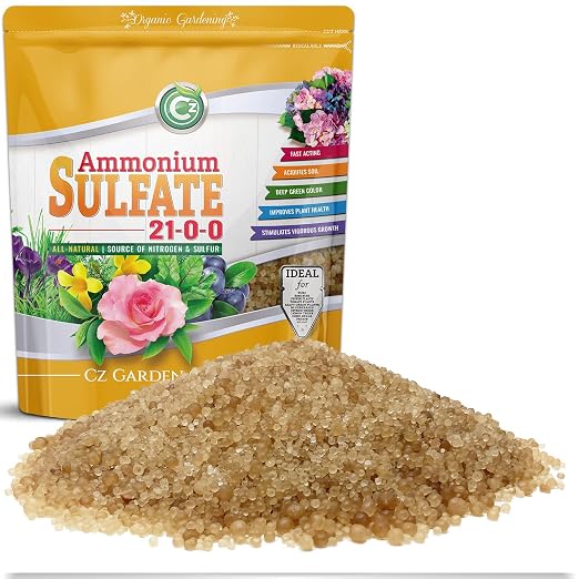 Ammonium Sulfate Fertilizer AMS 21-0-0 +24% Sulfur –...